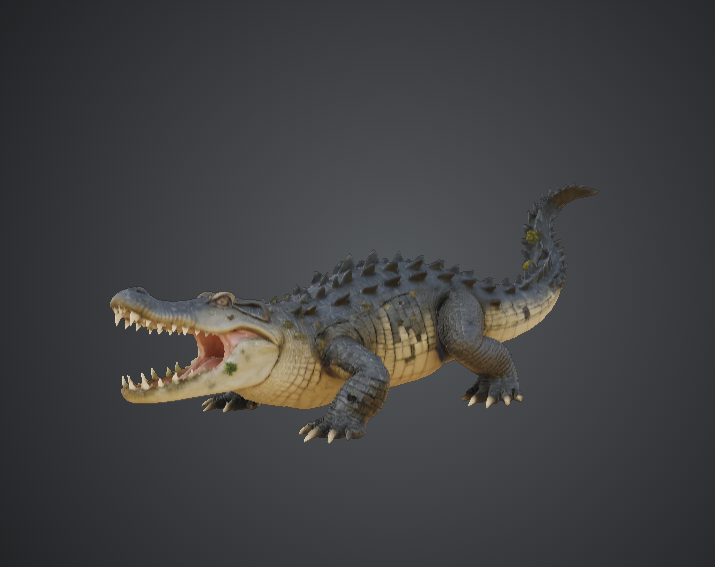 Giant Crocodile Monster – Savage Reptile Beast