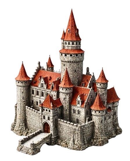 Pohádkový hrad Fairy tale castle