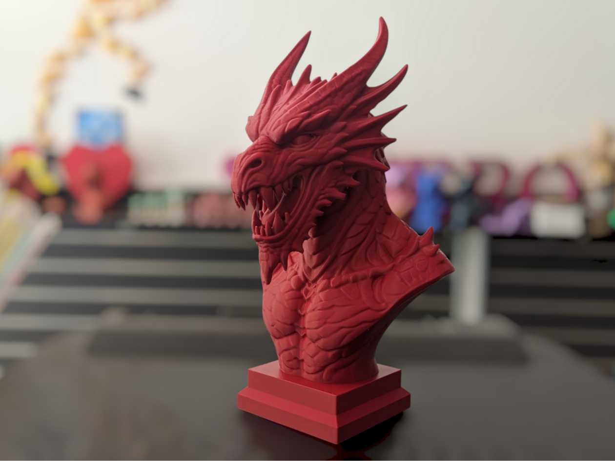 Blood Dragon Bust