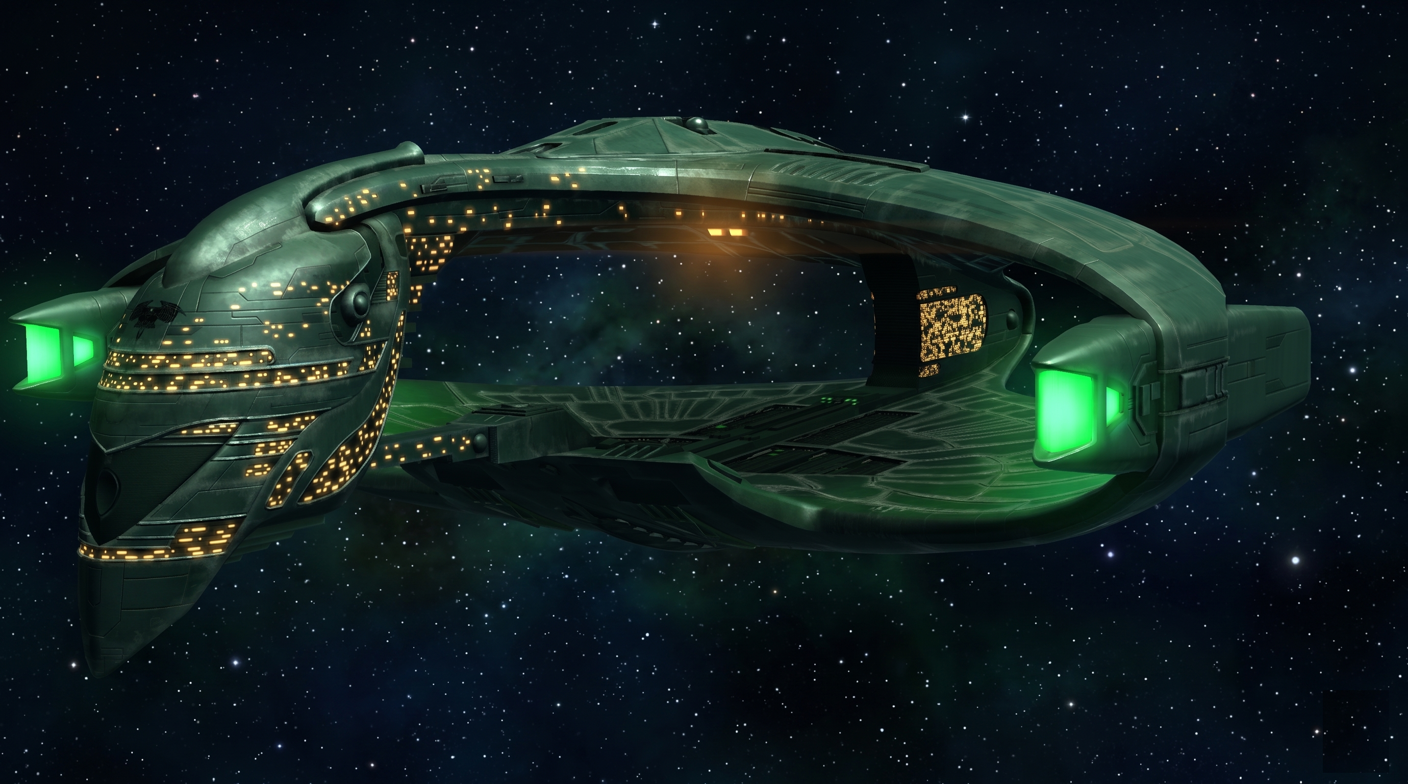 Star Trek Romulan faction D'Deridex warbird Fleet Command stfc