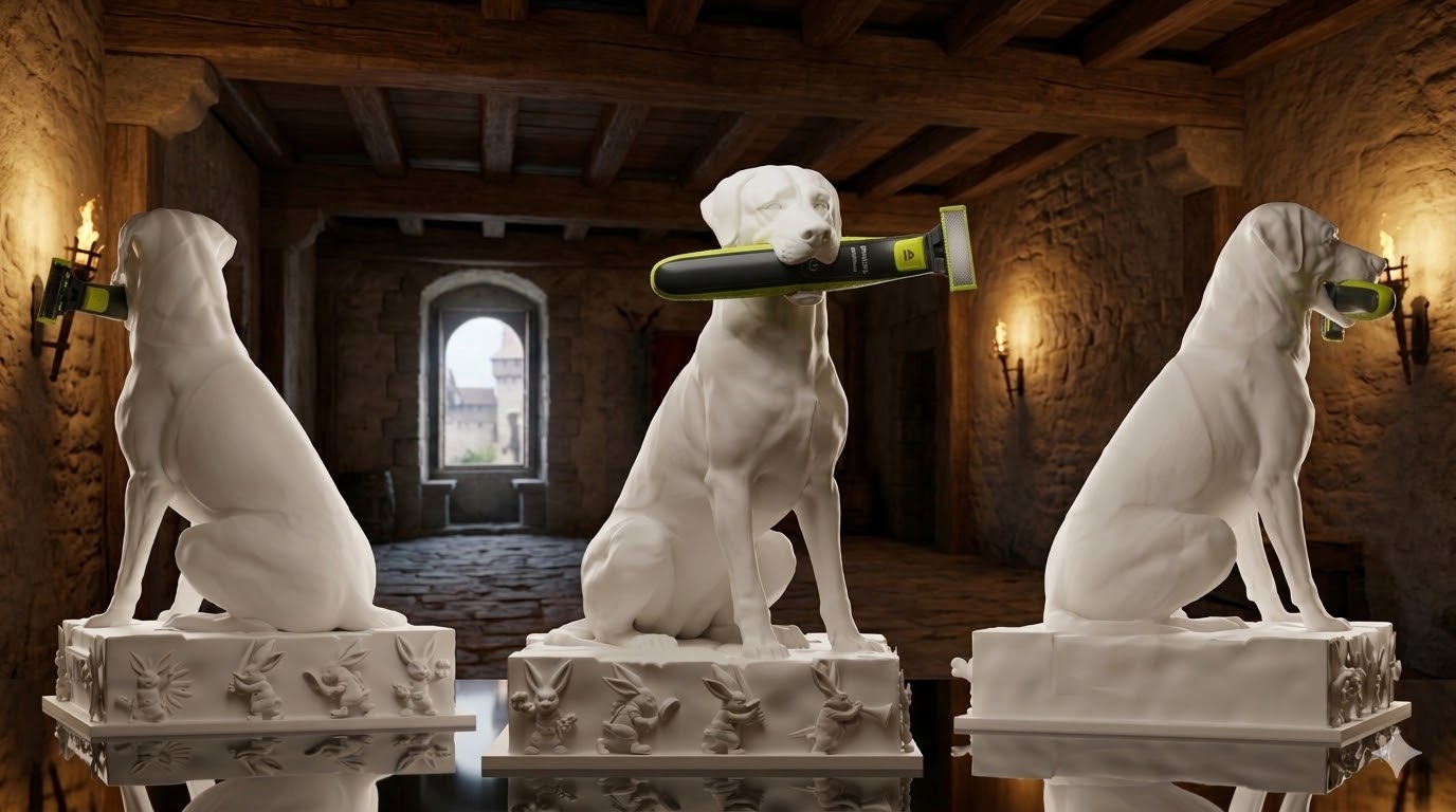 Mutt – Philips OneBlade Holder (Kingdom Come Deliverance Inspired)