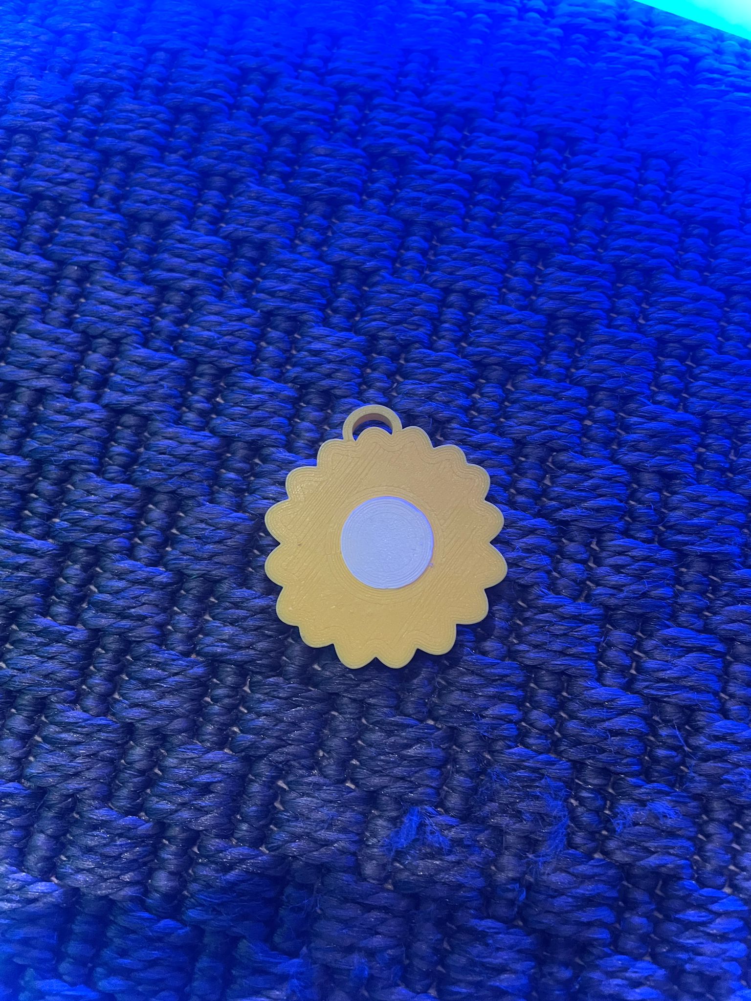 flower keychain 3D model
