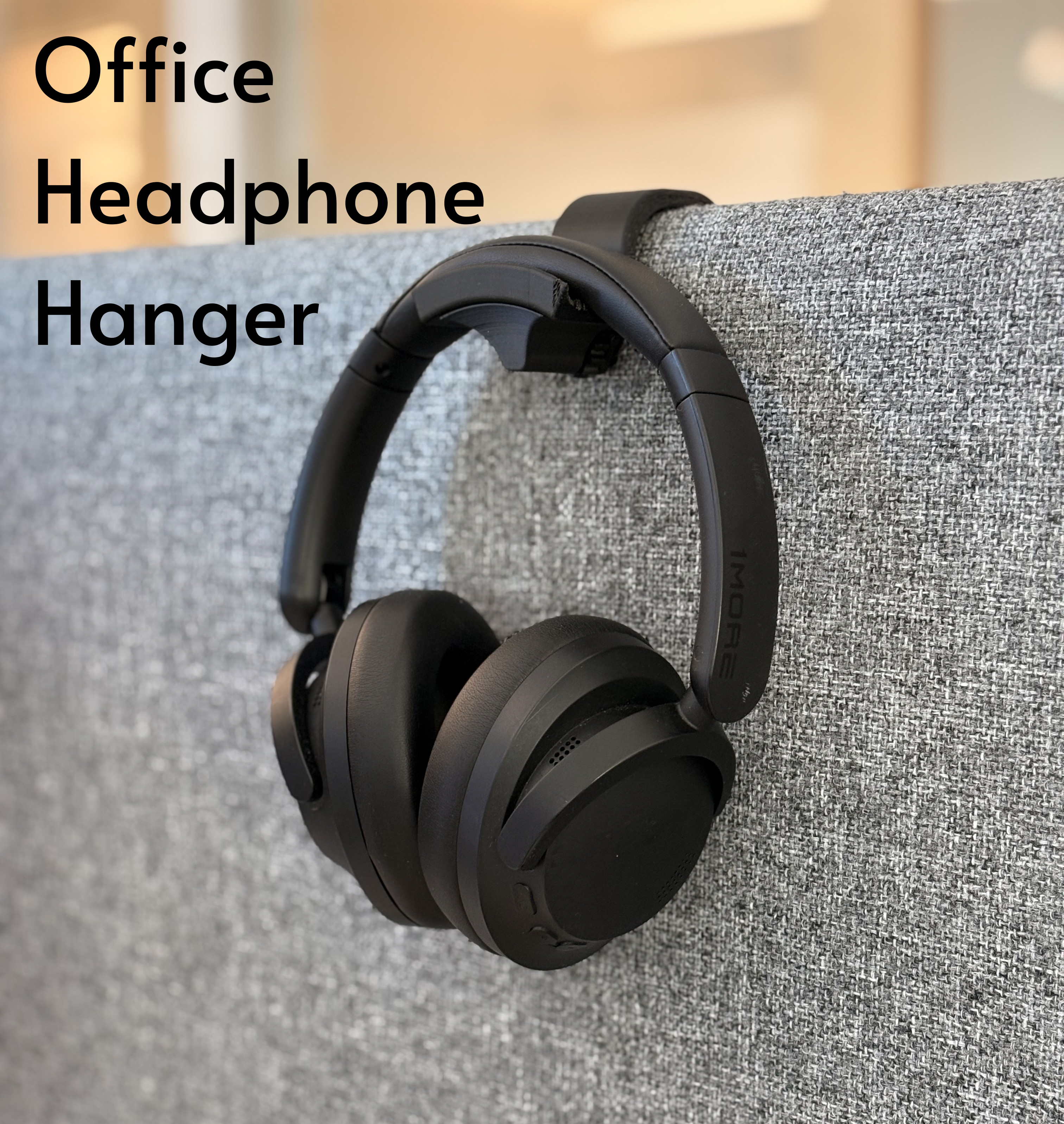 Office Headphone Hanger (Adjustable)