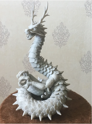 articuated flexi dragon