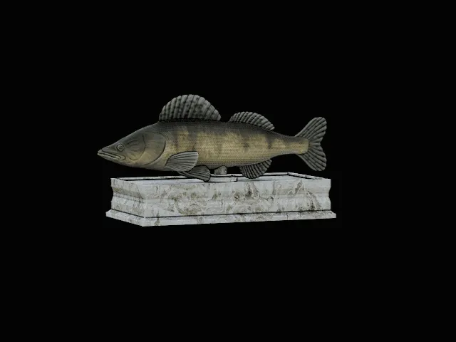Zander Statue with Storage Box – Design 1