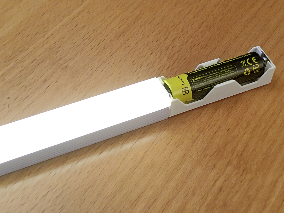 18650 Battery Holder for Cheap Motion Sensor Light