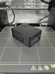 Raspberry pi 4 Case with HDMI to CSI-2 C790 and Fan.