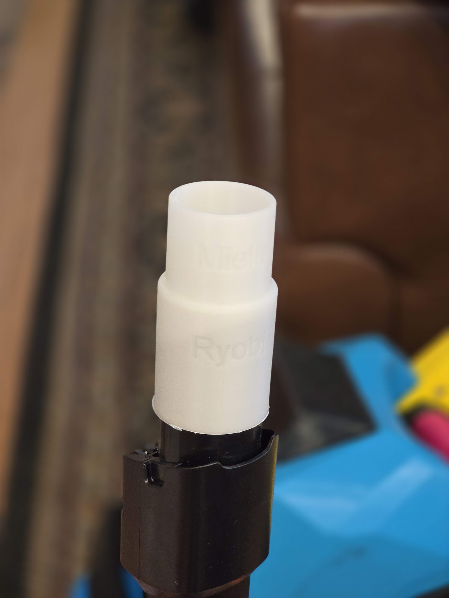 Ryobi Stick Vacuum to Miele Attachment Adapter by taiguy Download