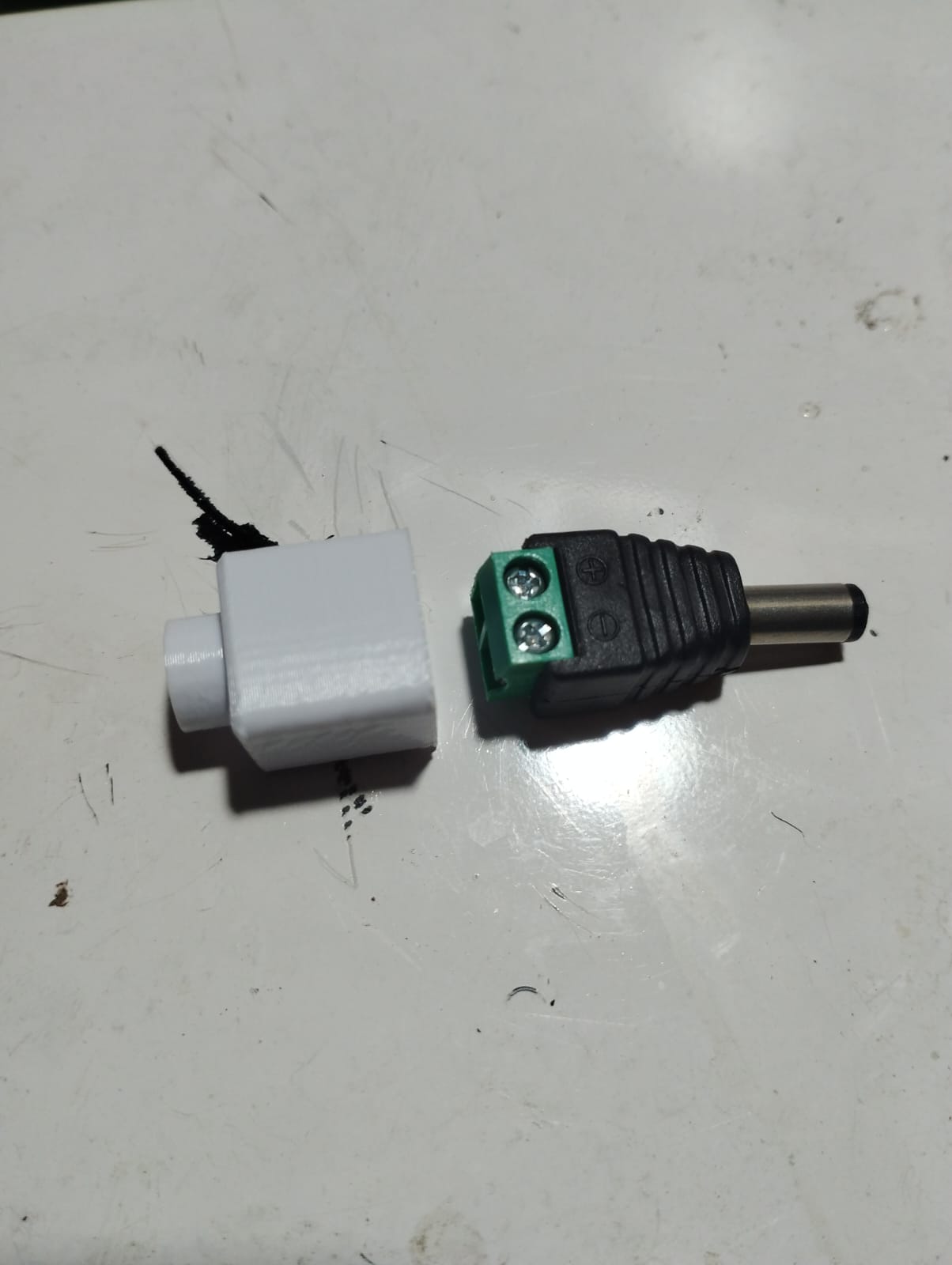 The missing half of a DC Plug