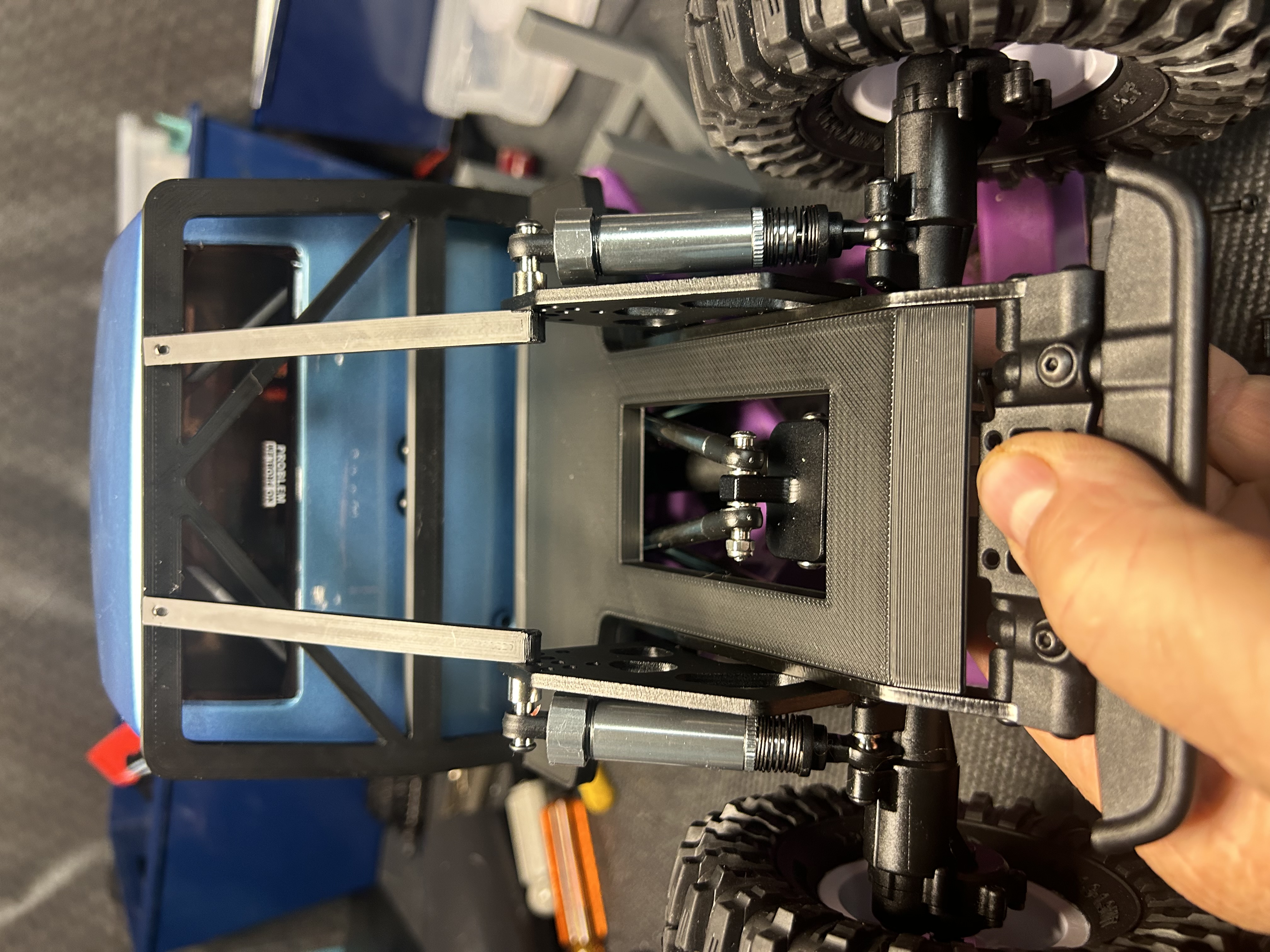redact ascent flatbed with cutout for link riser.