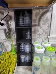 Free standing desk/countertop cubby system