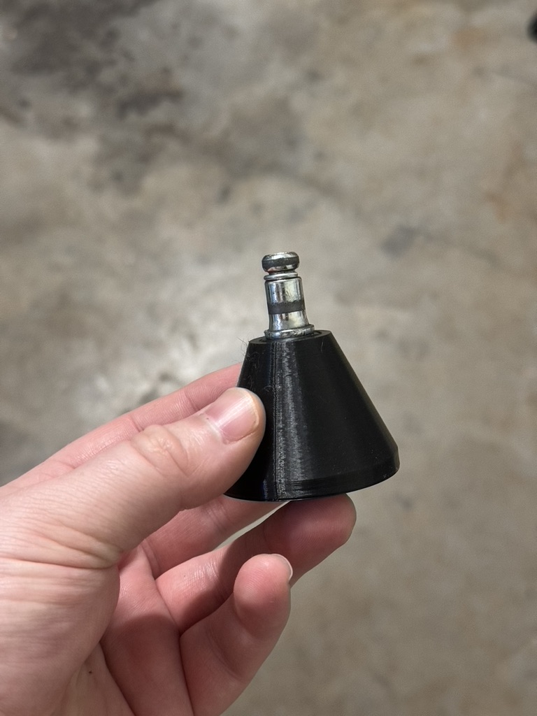 IKEA Markus Caster Replacement Feet by Crampy Download free STL model