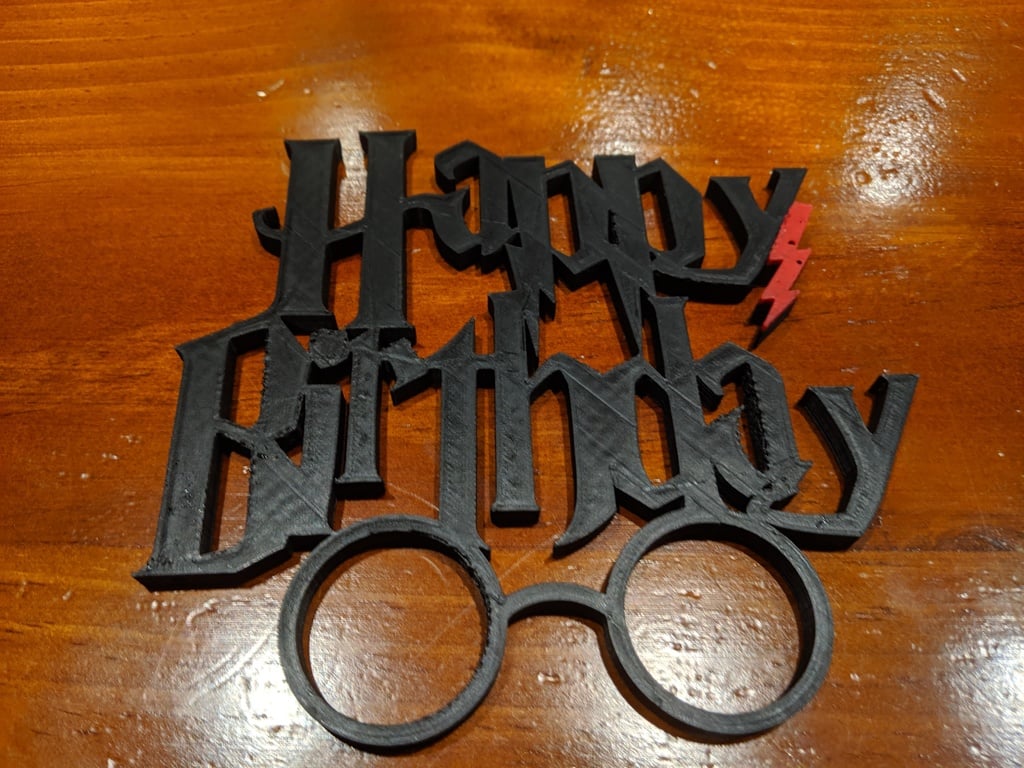 Harry Potter Cake Topper by Joe Formica | Download free STL model ...