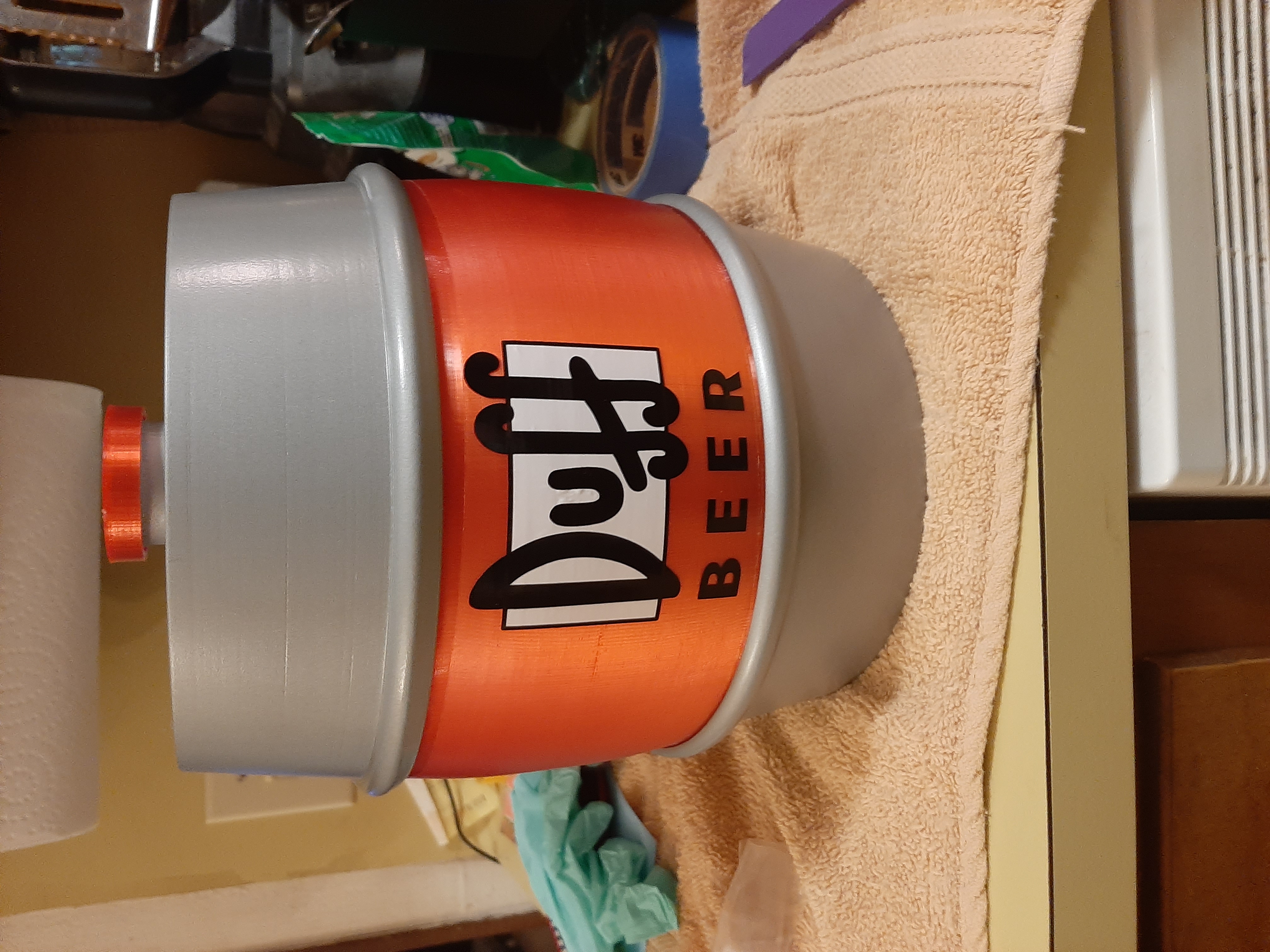 Duff Beer Keg Lamp