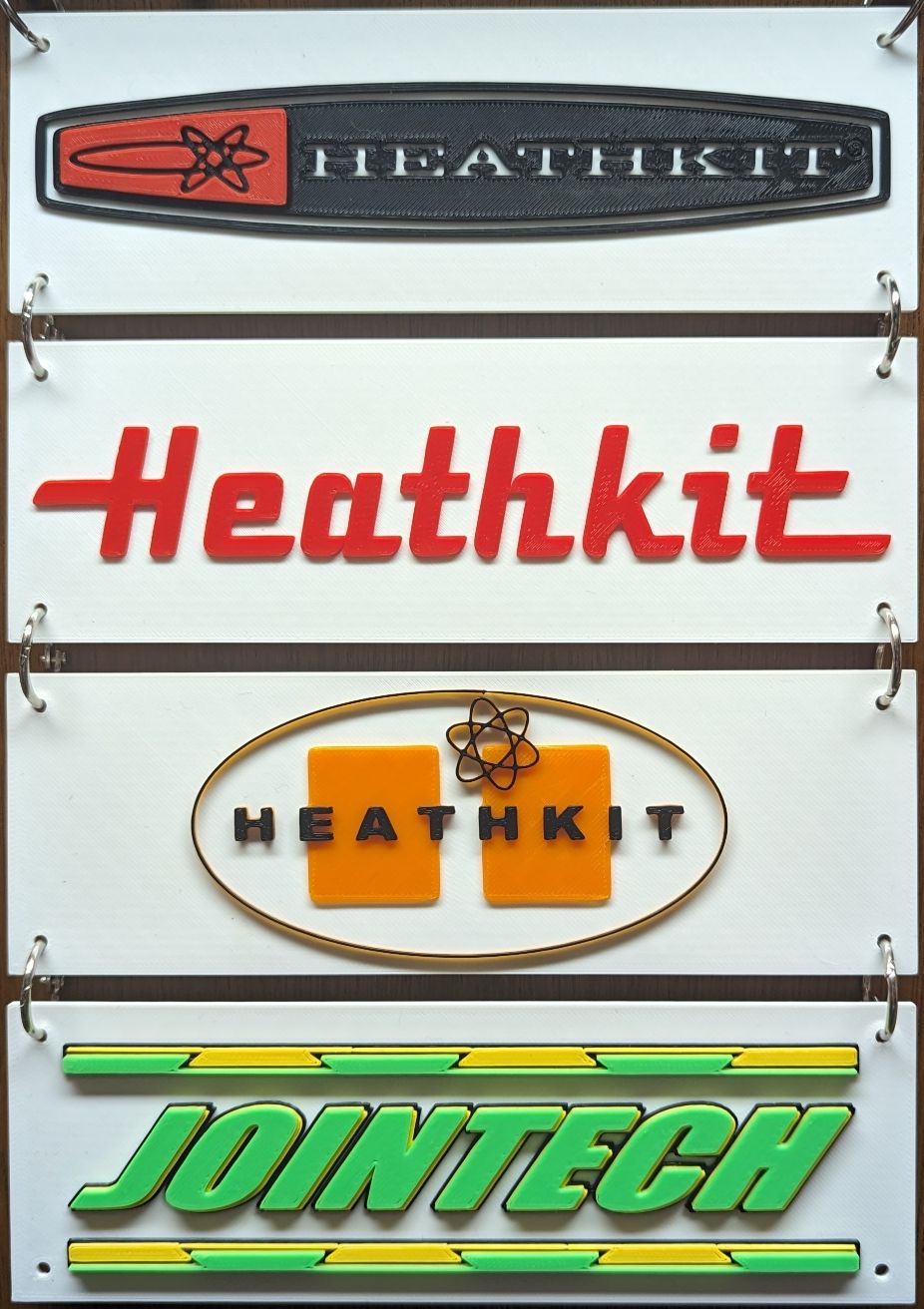 Vintage Logos #6  (3 Heathkit, Jointech)
