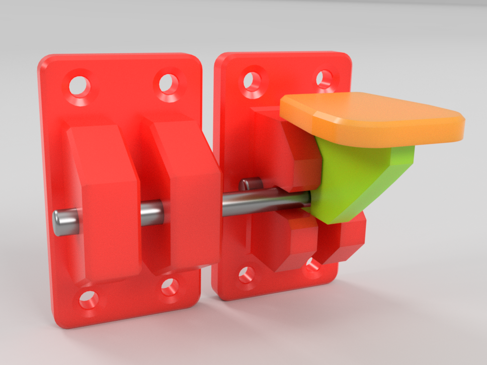 Miniatura 4 do modelo 3D Automatic Door Lock