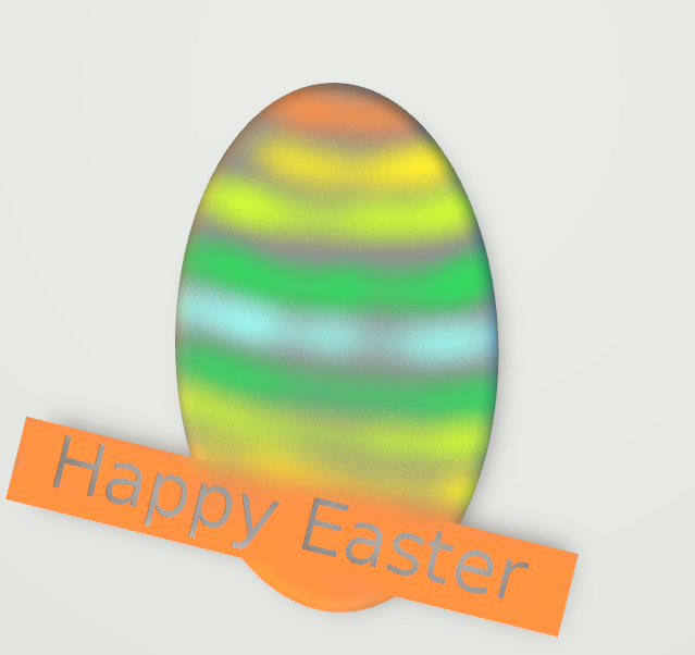 Happy Easter Egg