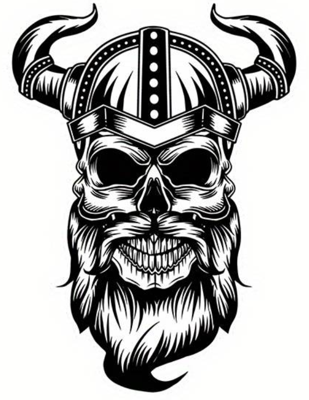 Horned Helmet Warrior Viking decor