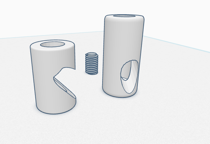 Lamp decentralizer and cable hook