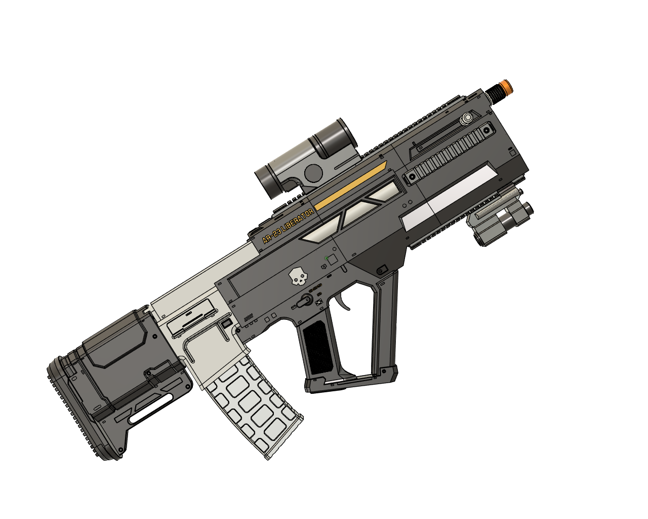 Helldivers 2 Liberator AR-23 par WF3D | Boutique Printables