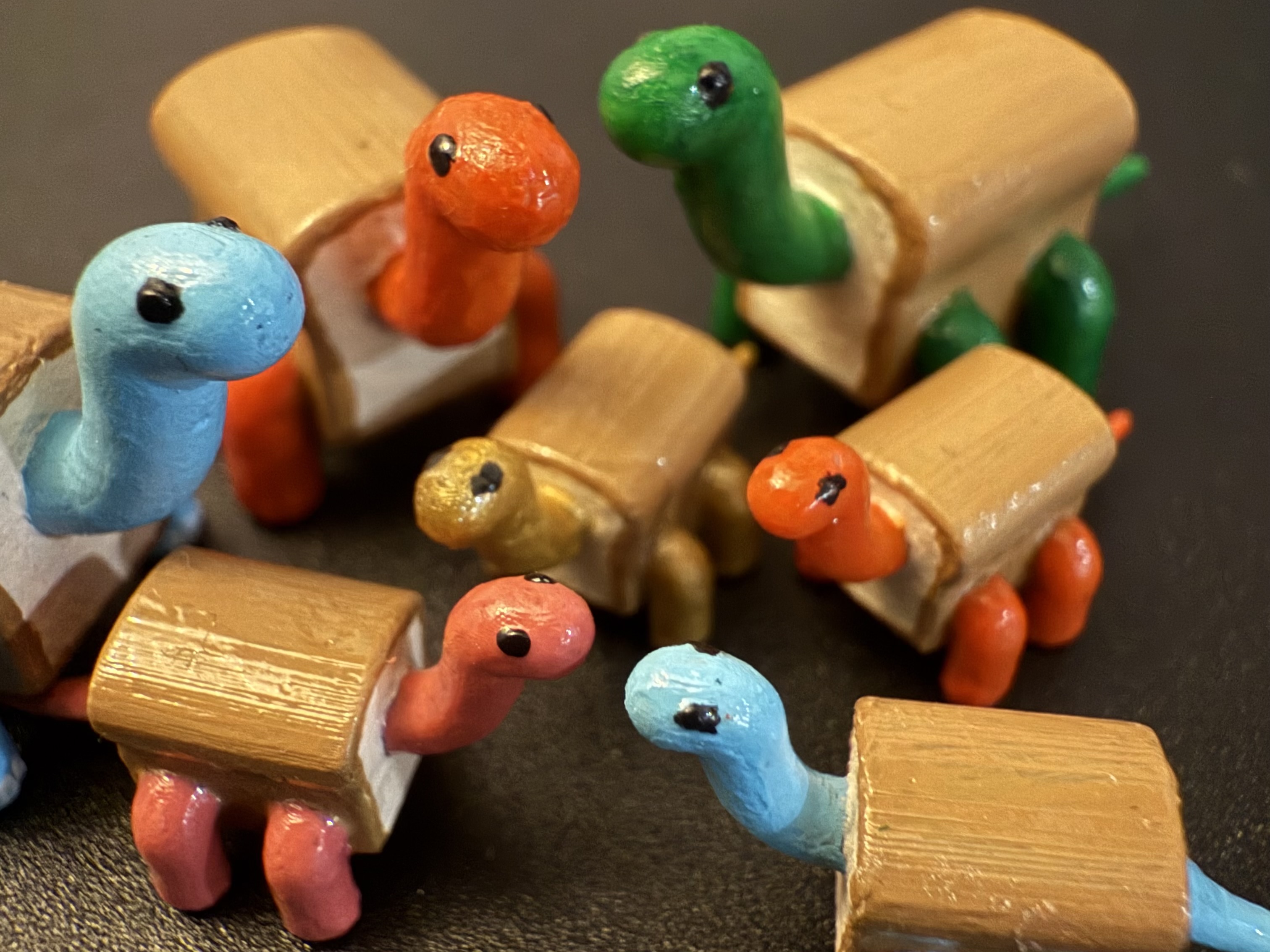Breadsaurus 3D model
