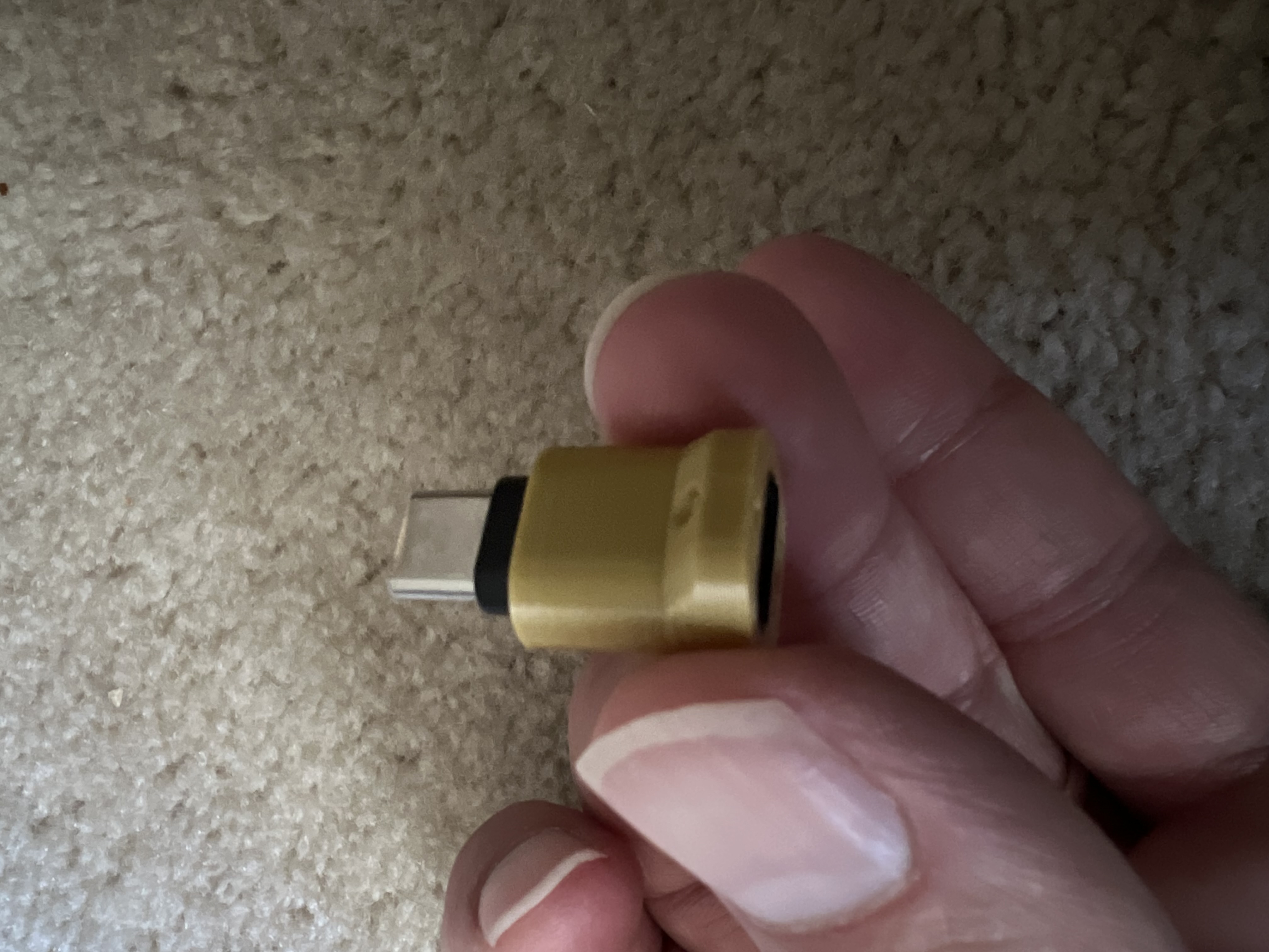 Arthritis-friendly USB-C extender sleeve