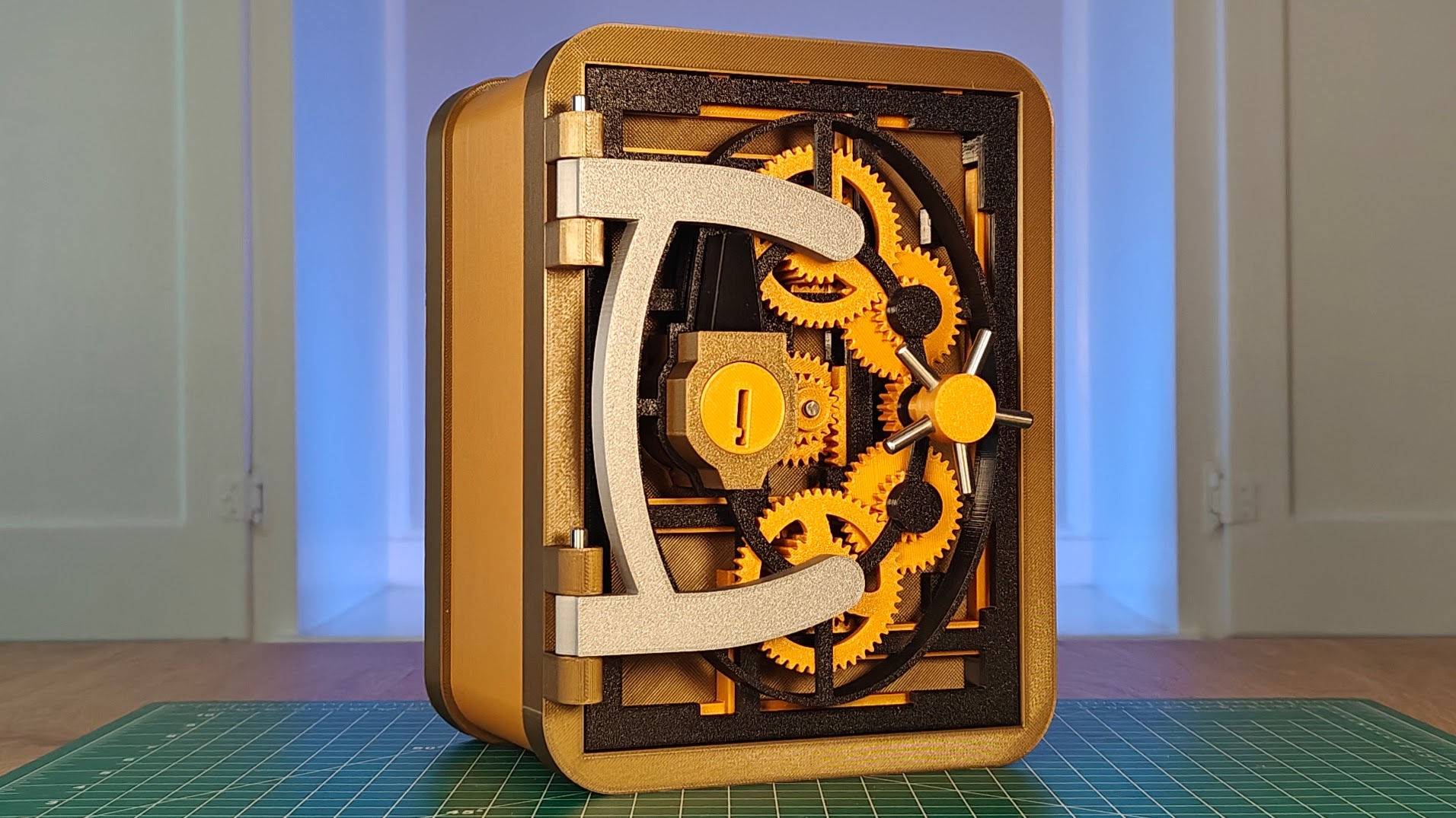 Vault with Pin Tumbler Lock