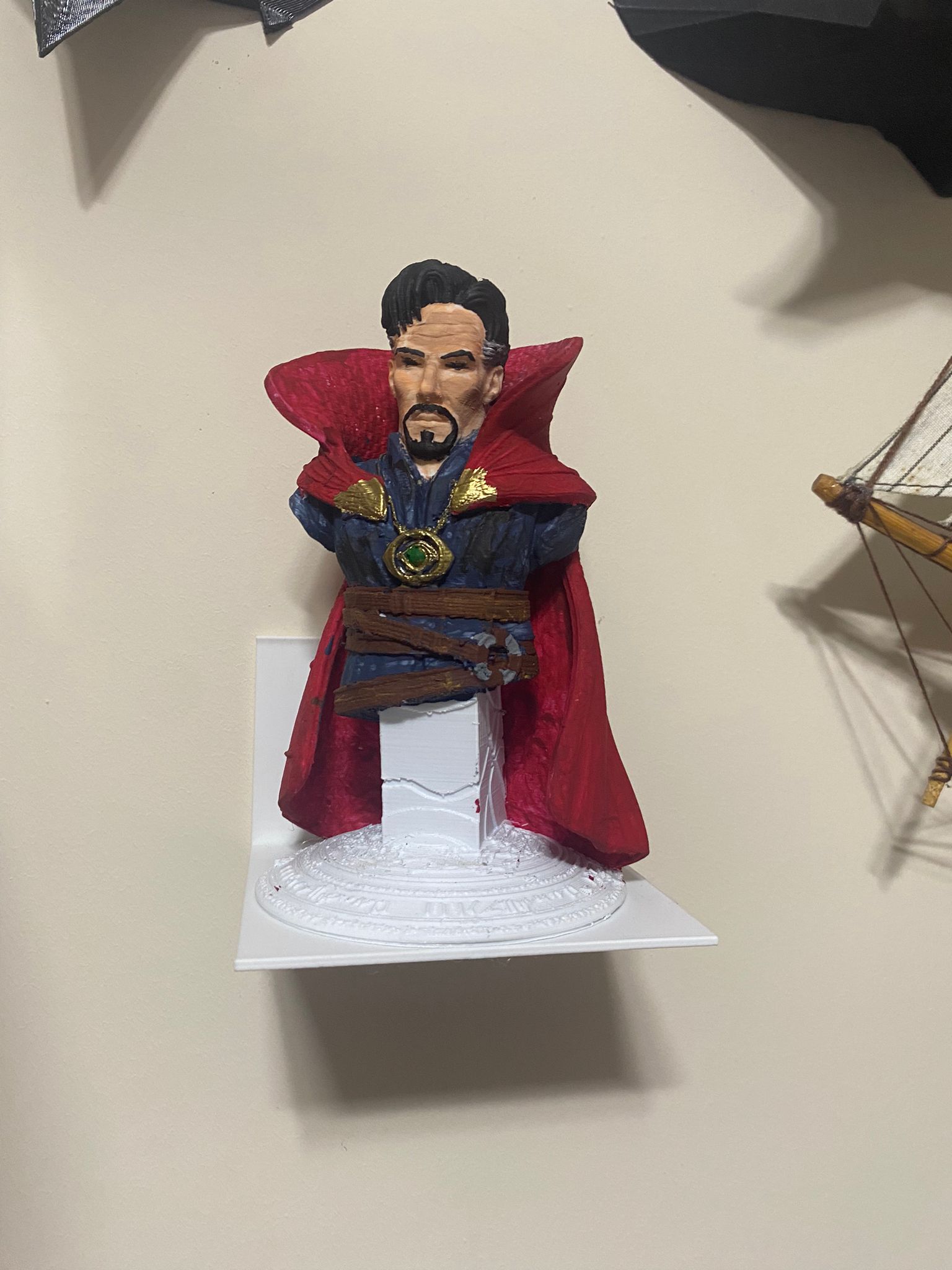 Miniatura 4 do modelo 3D Figure Display Shelf (Single)
