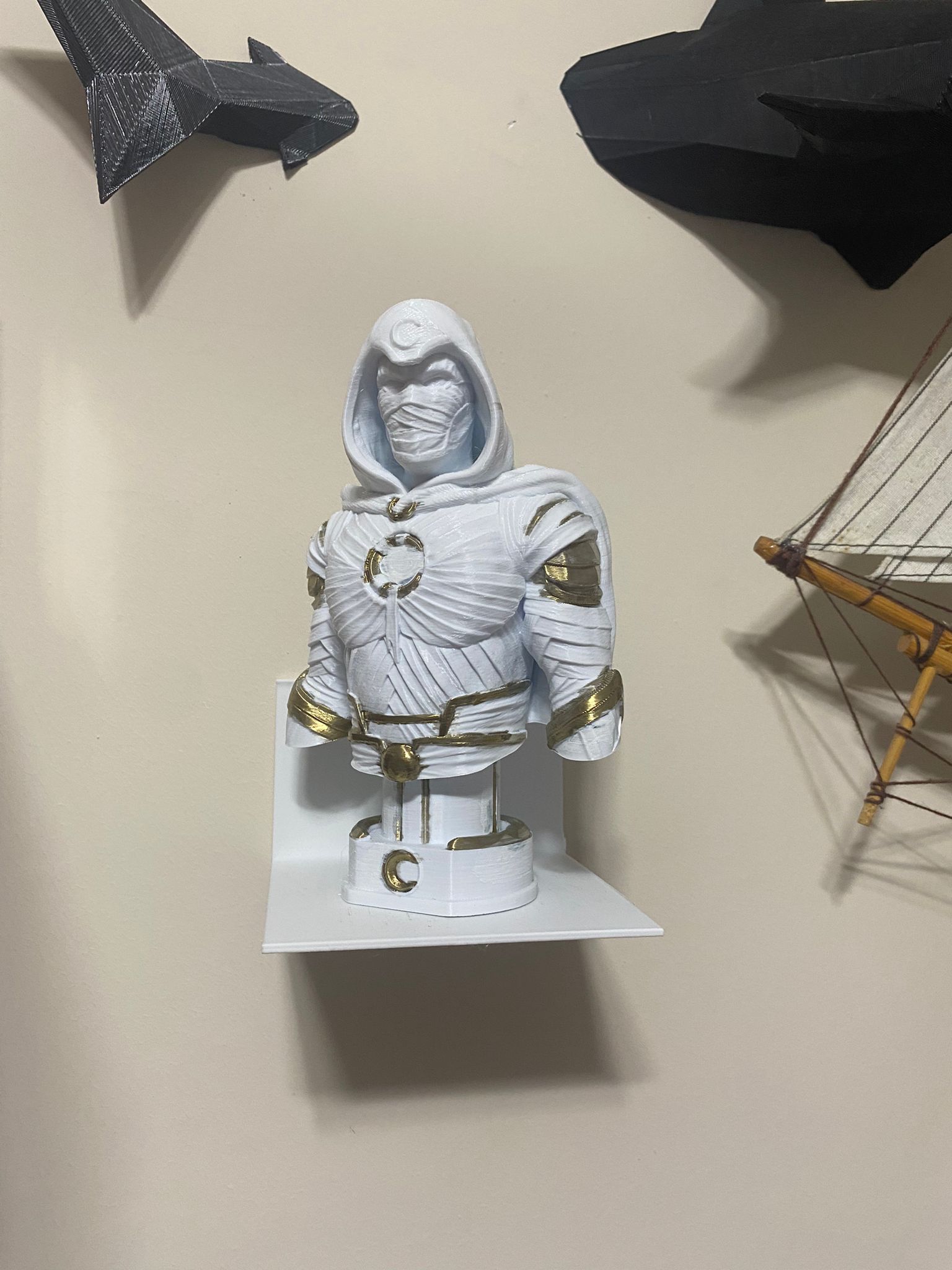 Miniatura 6 do modelo 3D Figure Display Shelf (Single)