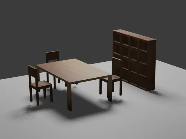3D DINING ROOM