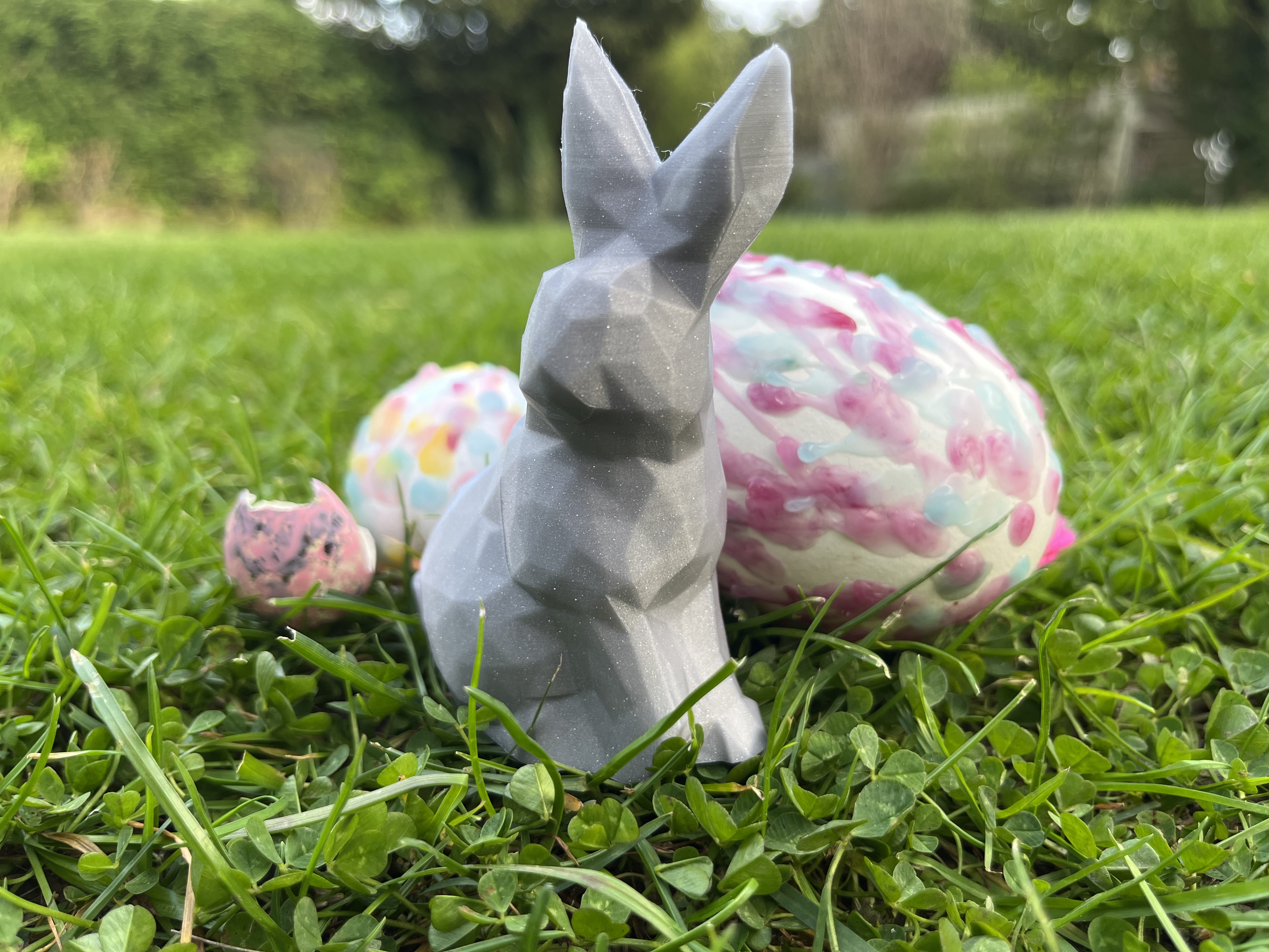 Easter Bunny Low Poly