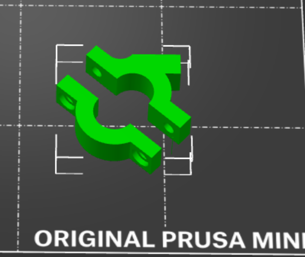 Držák drátu na sušáku prádla I.