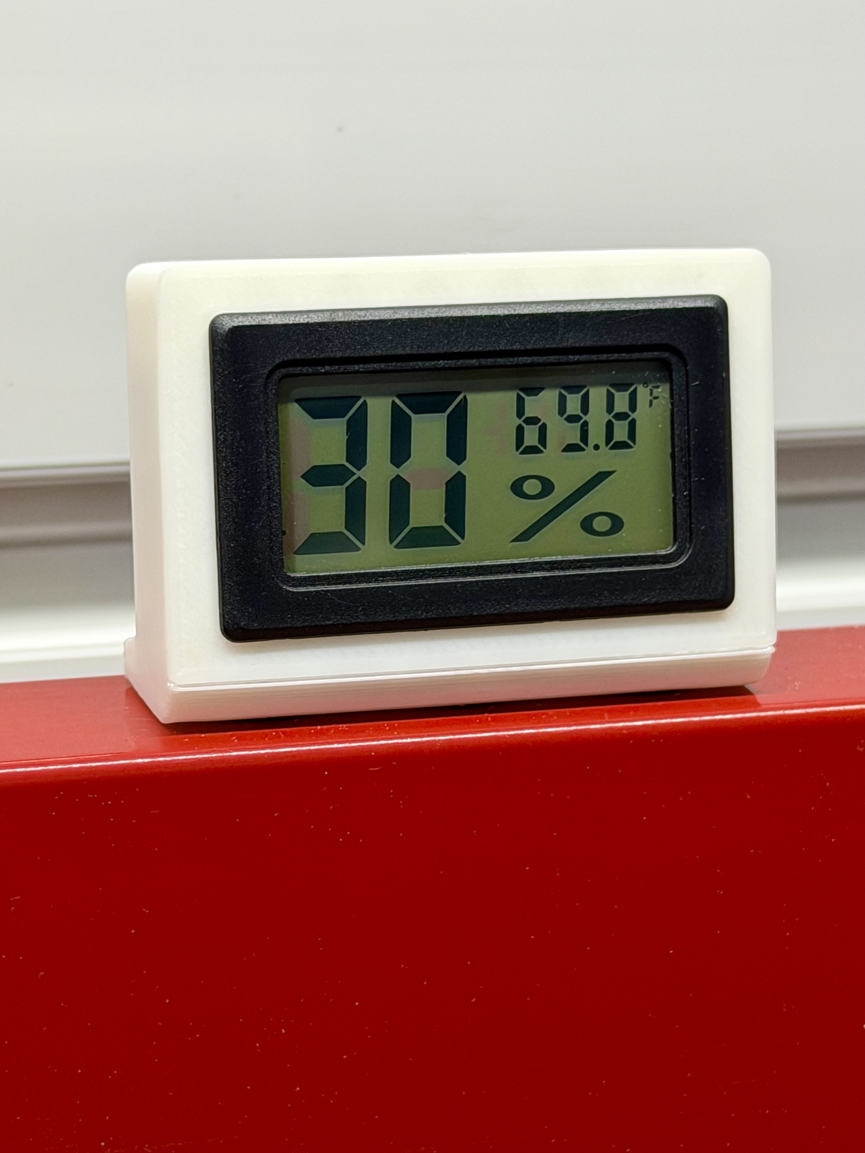 Mini hygrometer holder