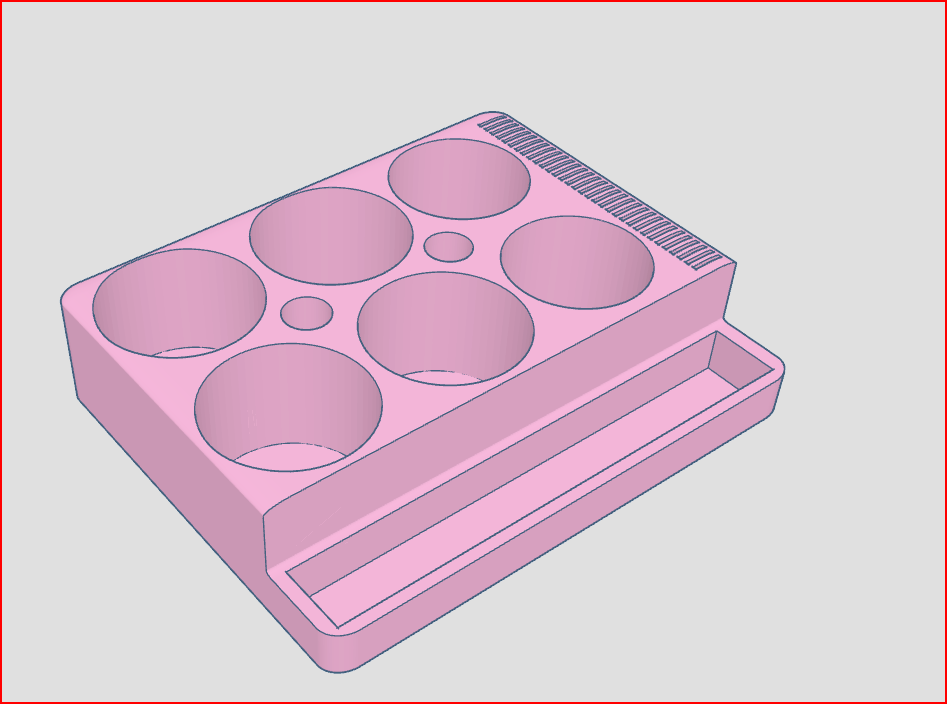 Candle Makers Box Organizer w/ Wick Storage and Wick Holders