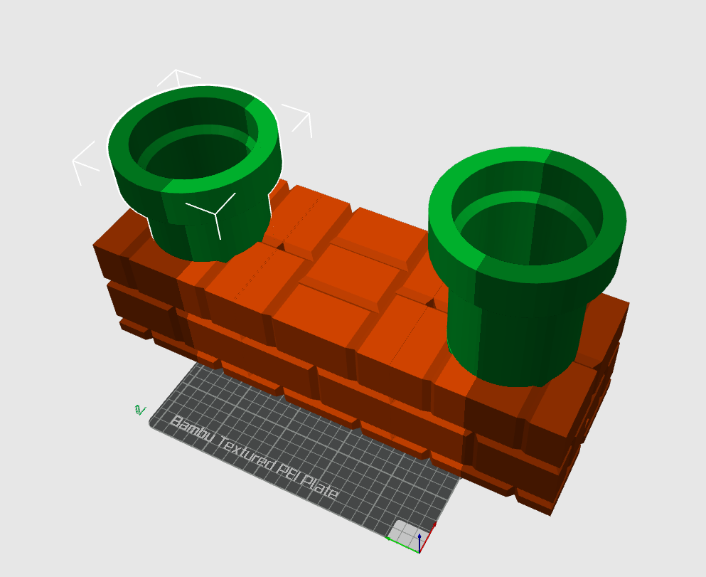 Modular Mario Warp Pipe Planter by The Dork Side | Download free STL ...