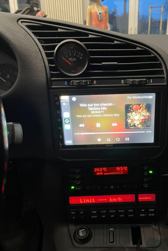 e36 2Din Radio / Klimacontrol Unit