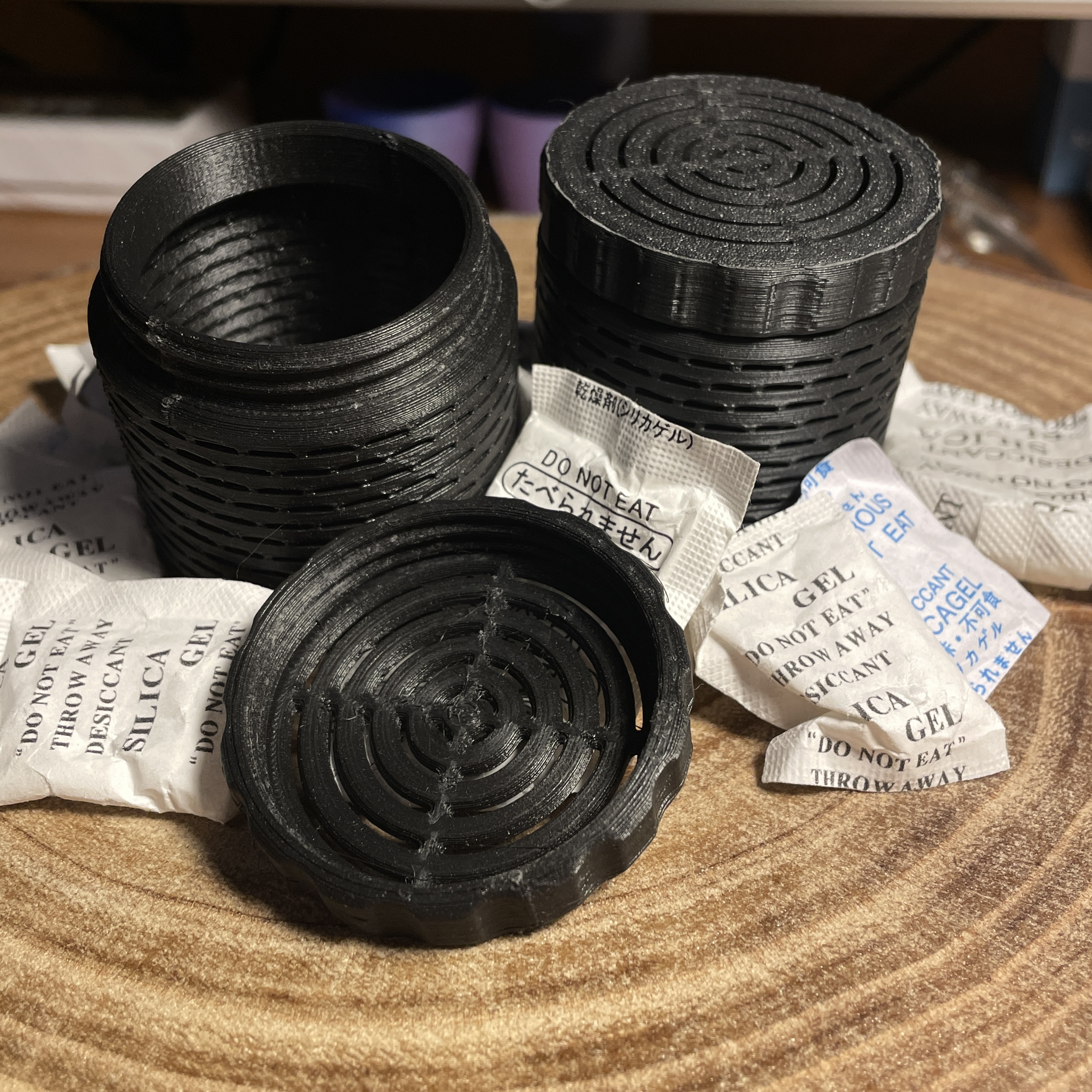 Silica Gel Container improve printability