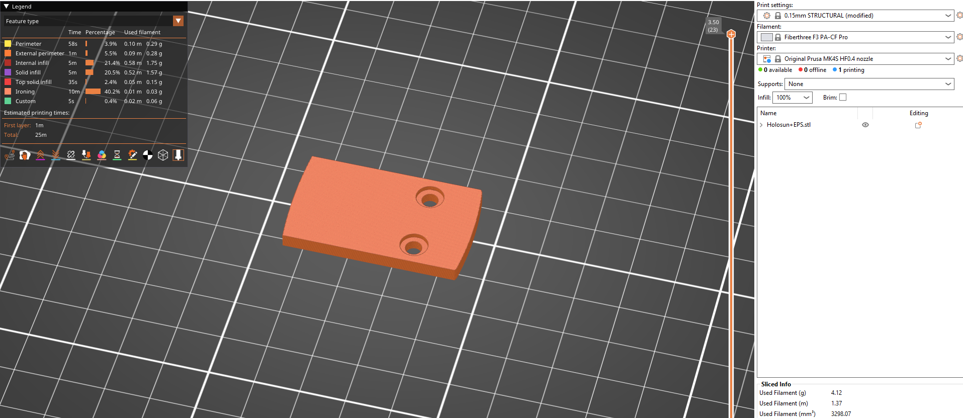 Slide cover plate - Holosun K (RMSc) footprint - G45 gen5