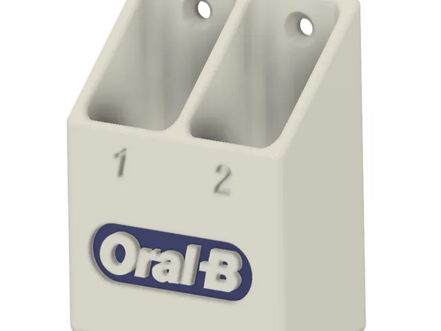 Oral B tooth brush holder for 2