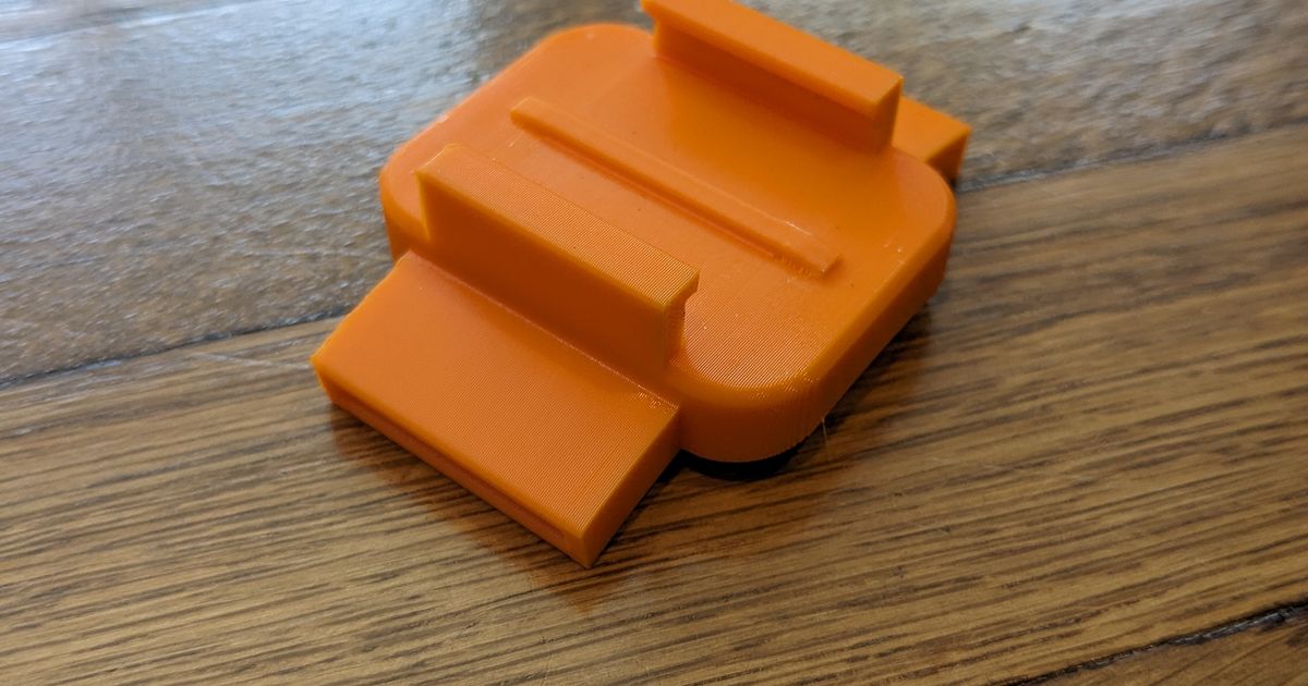 GoPro mount for Dive Xtras Sierra DPV by mrsquron Download free STL