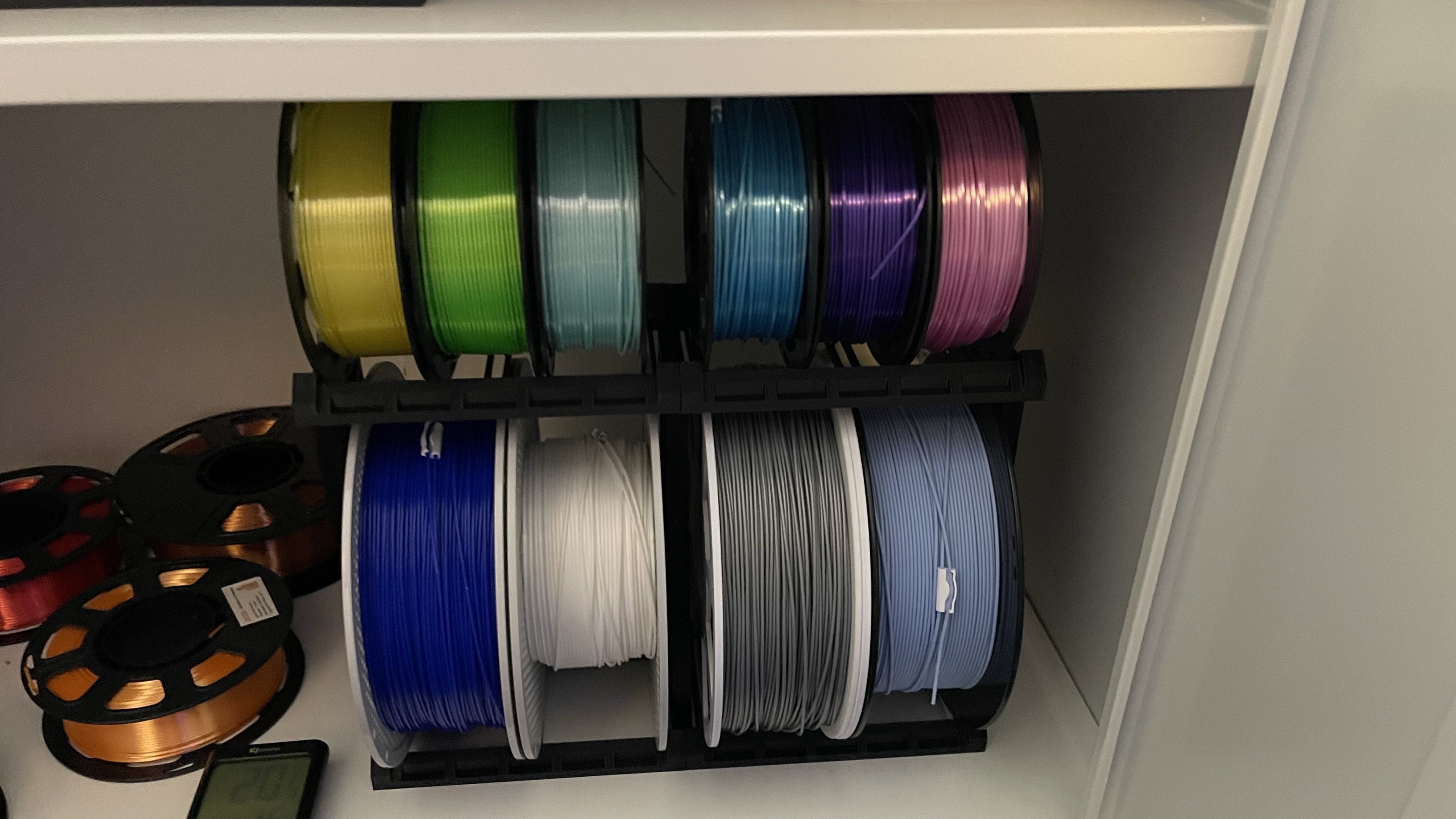 Simple Filament Rack Riser for 2 tiers par Joey Lopez | Téléchargez ...