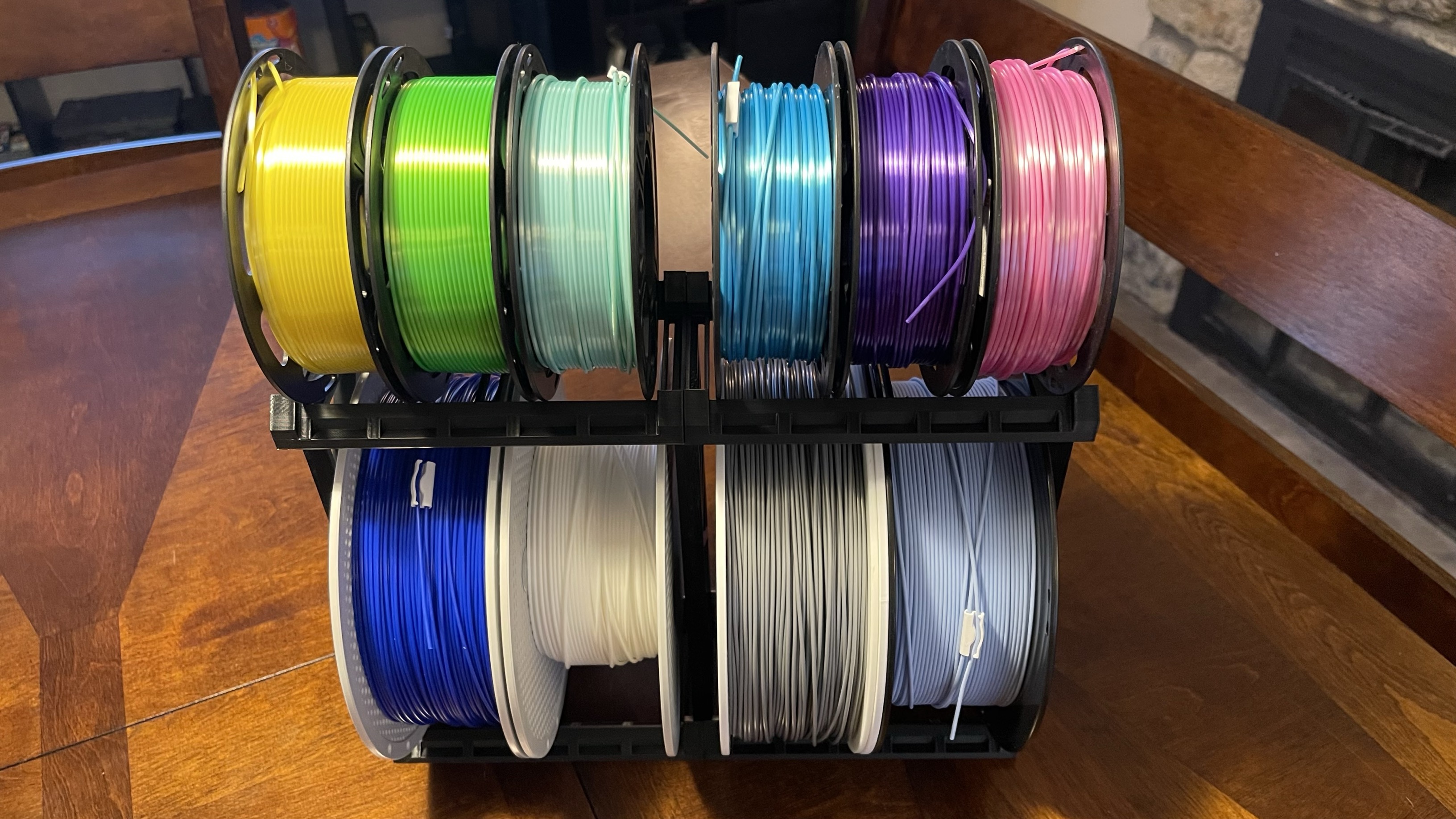 Simple Filament Rack Riser for 2 tiers par Joey Lopez | Téléchargez ...
