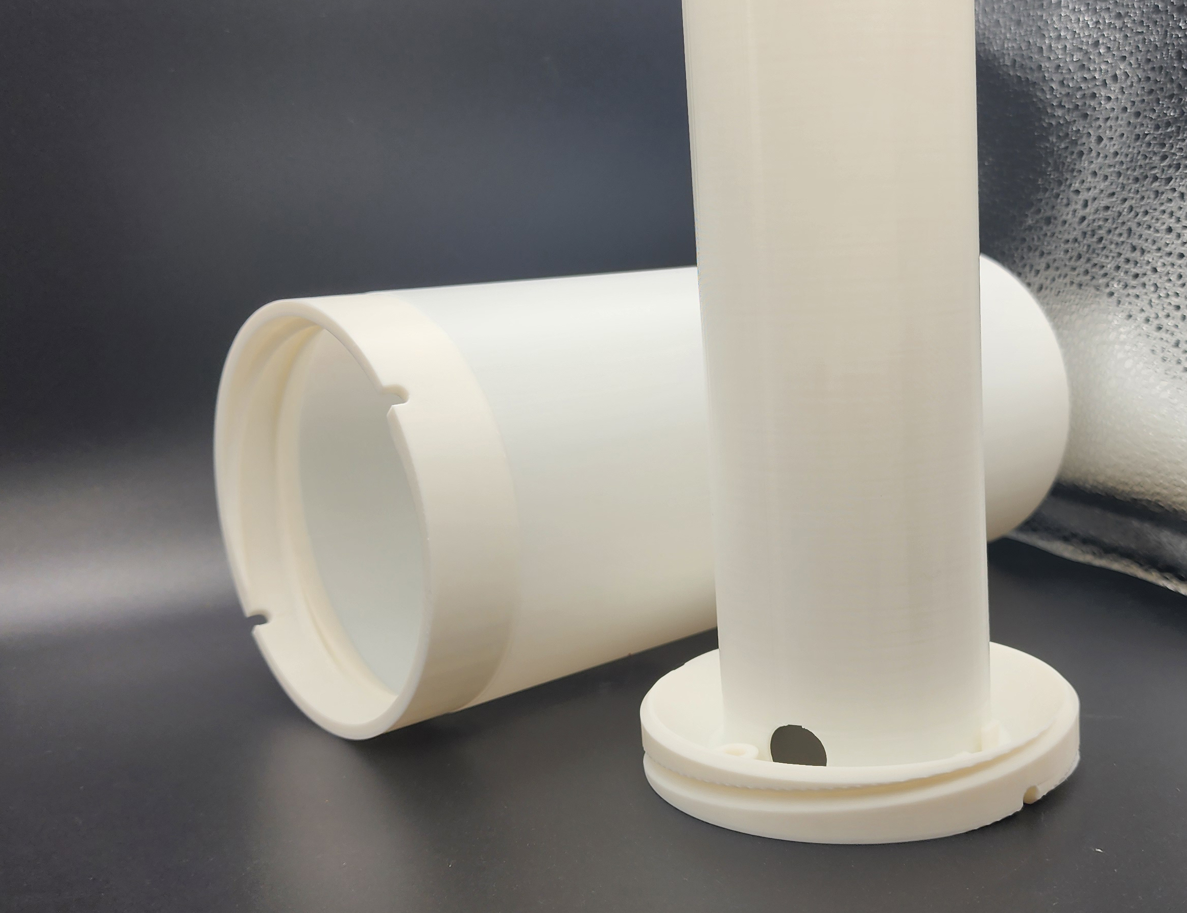 Single Wall Cylinder Lamp For LED Strip Lights By Triple G Workshop single-wall-cylinder-lamp-for-led-strip-lights-by-triple-g-workshop