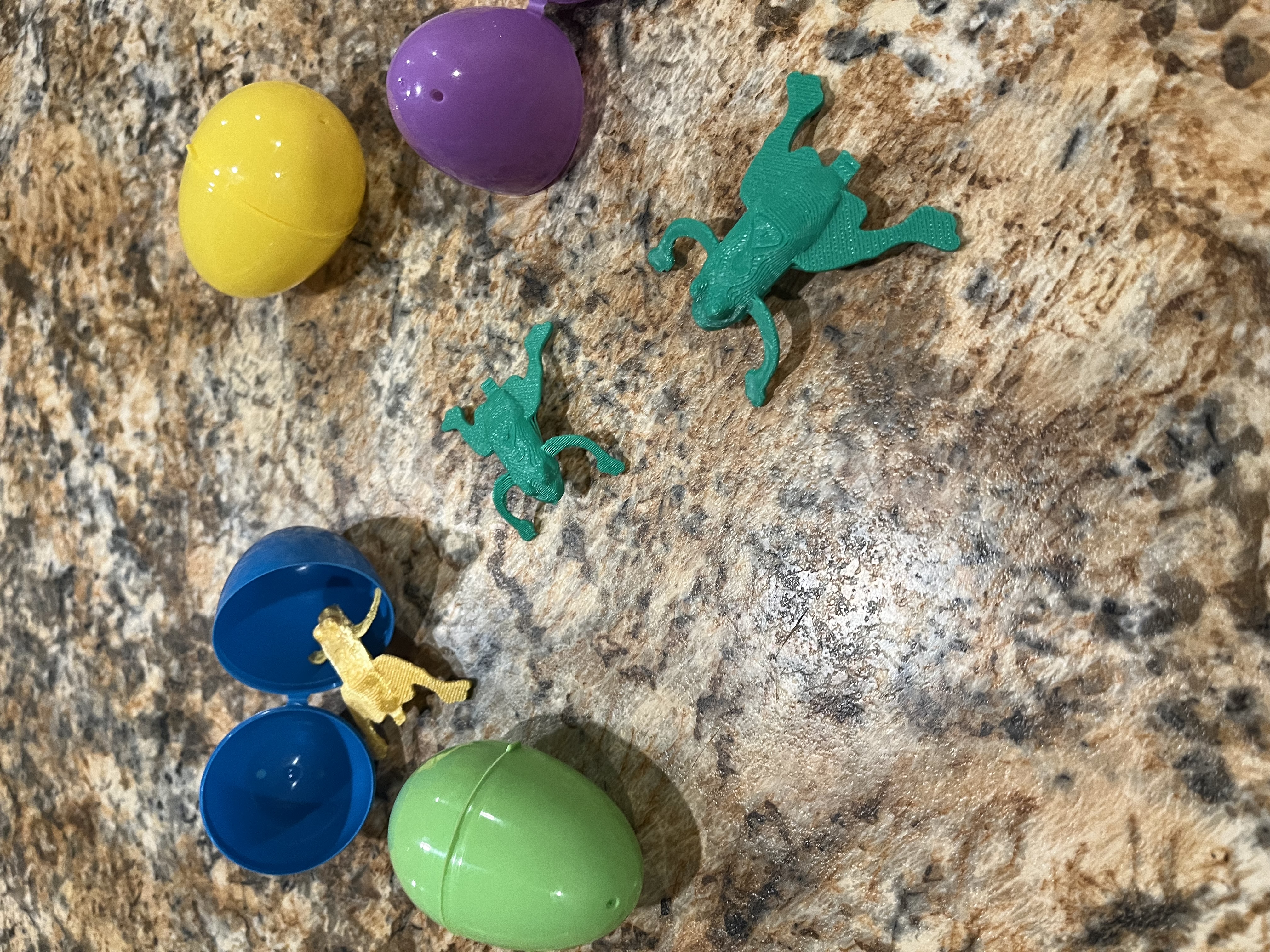 Miniatura 2 do modelo 3D Jumping frog