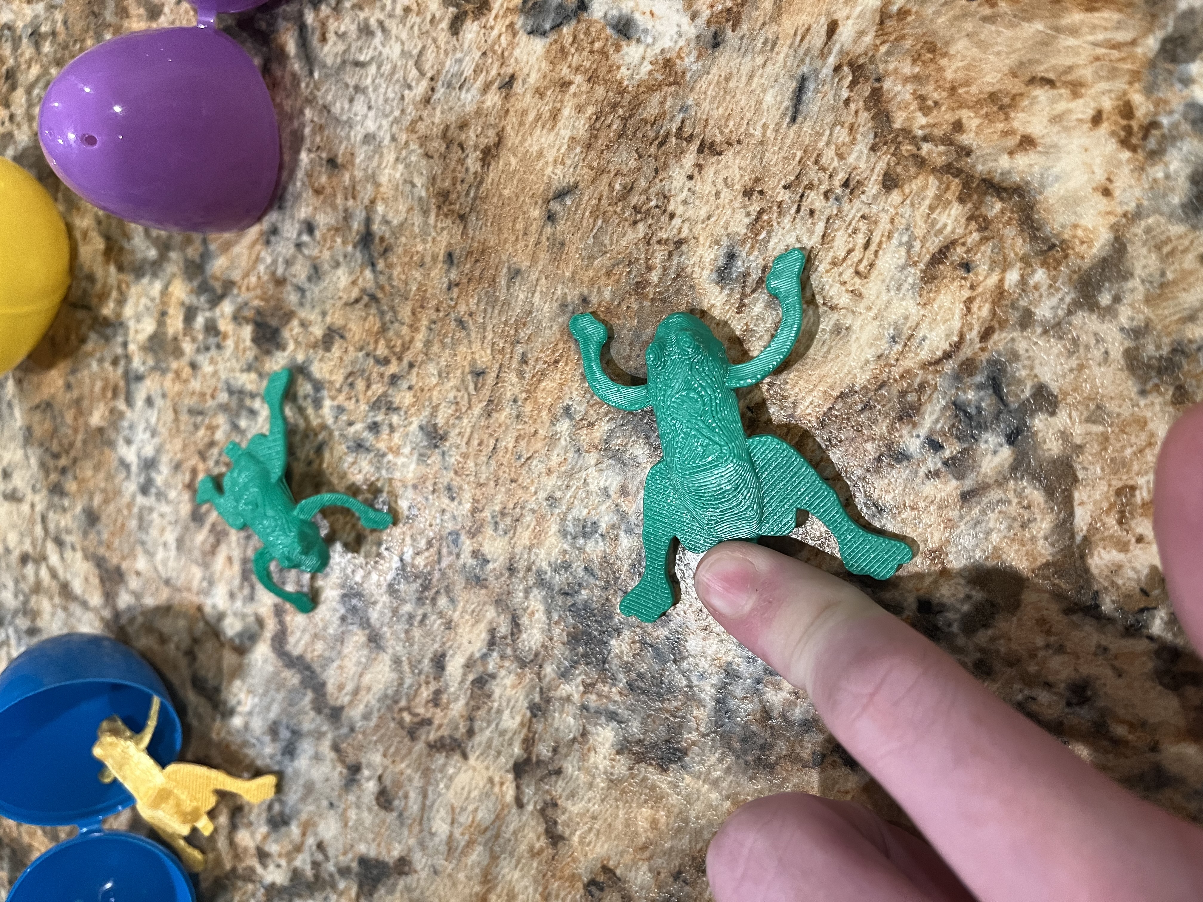 Miniatura 4 do modelo 3D Jumping frog