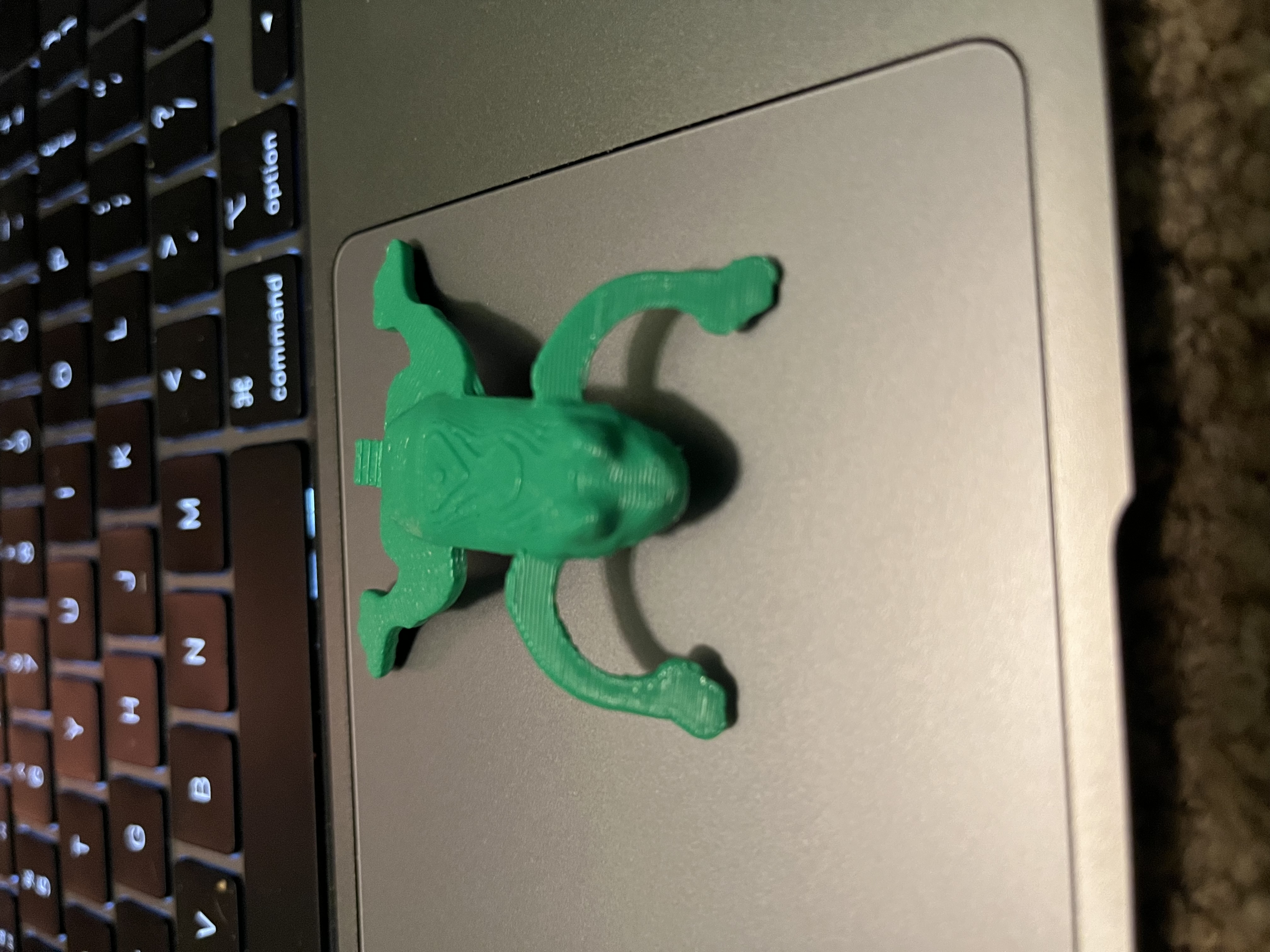 Miniatura 5 do modelo 3D Jumping frog