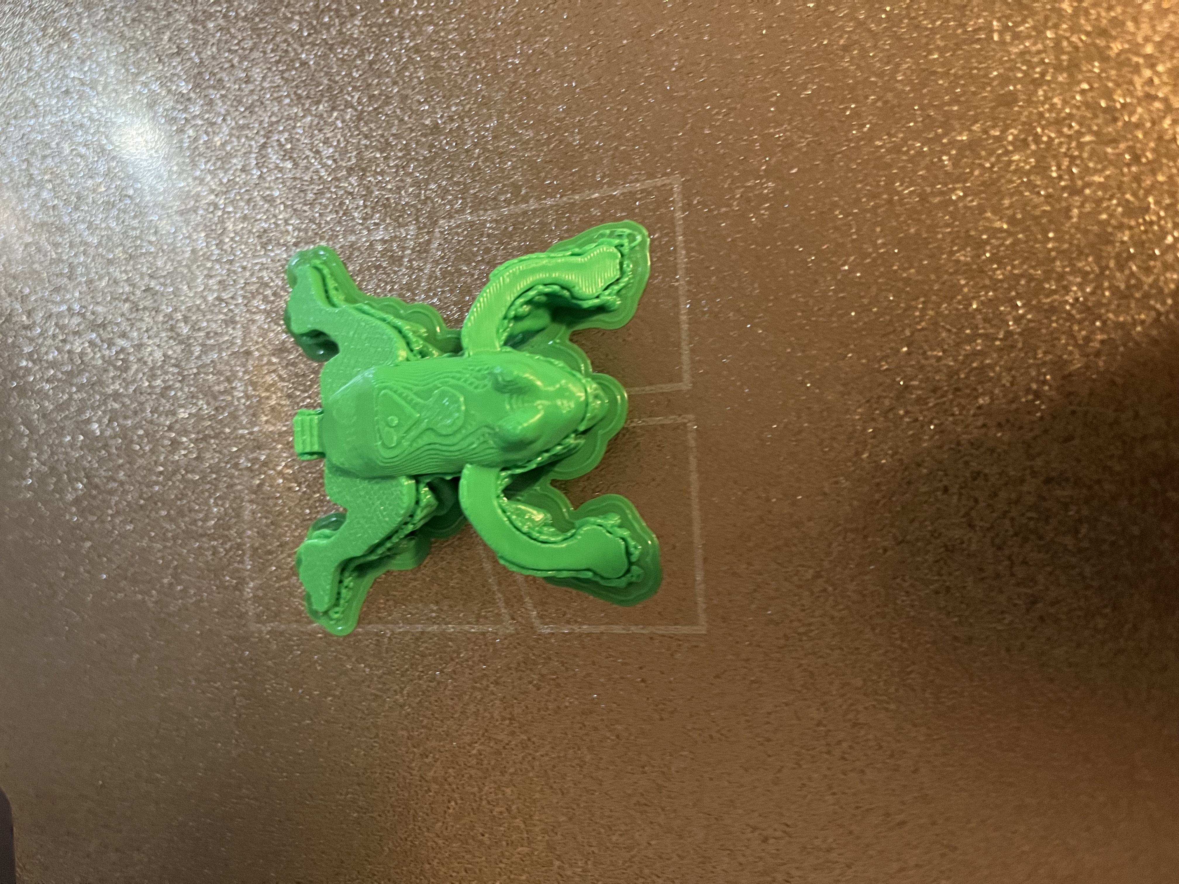 Miniatura 3 do modelo 3D Jumping frog