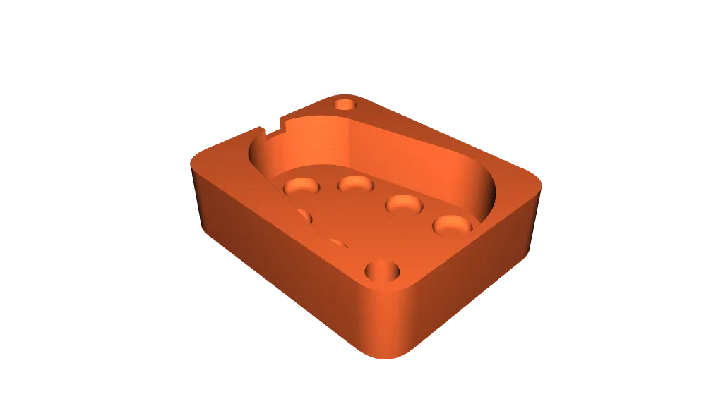 Mold for fishing concrete weight by Martin Subie Download free