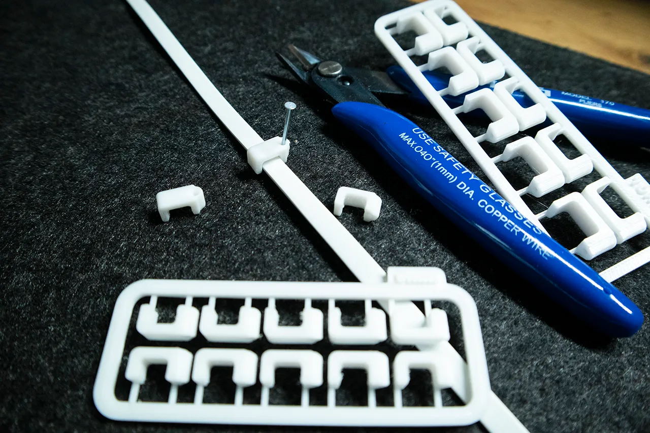 Flat Cable Clip - Kit Card by InFlames3D | Download free STL model ...