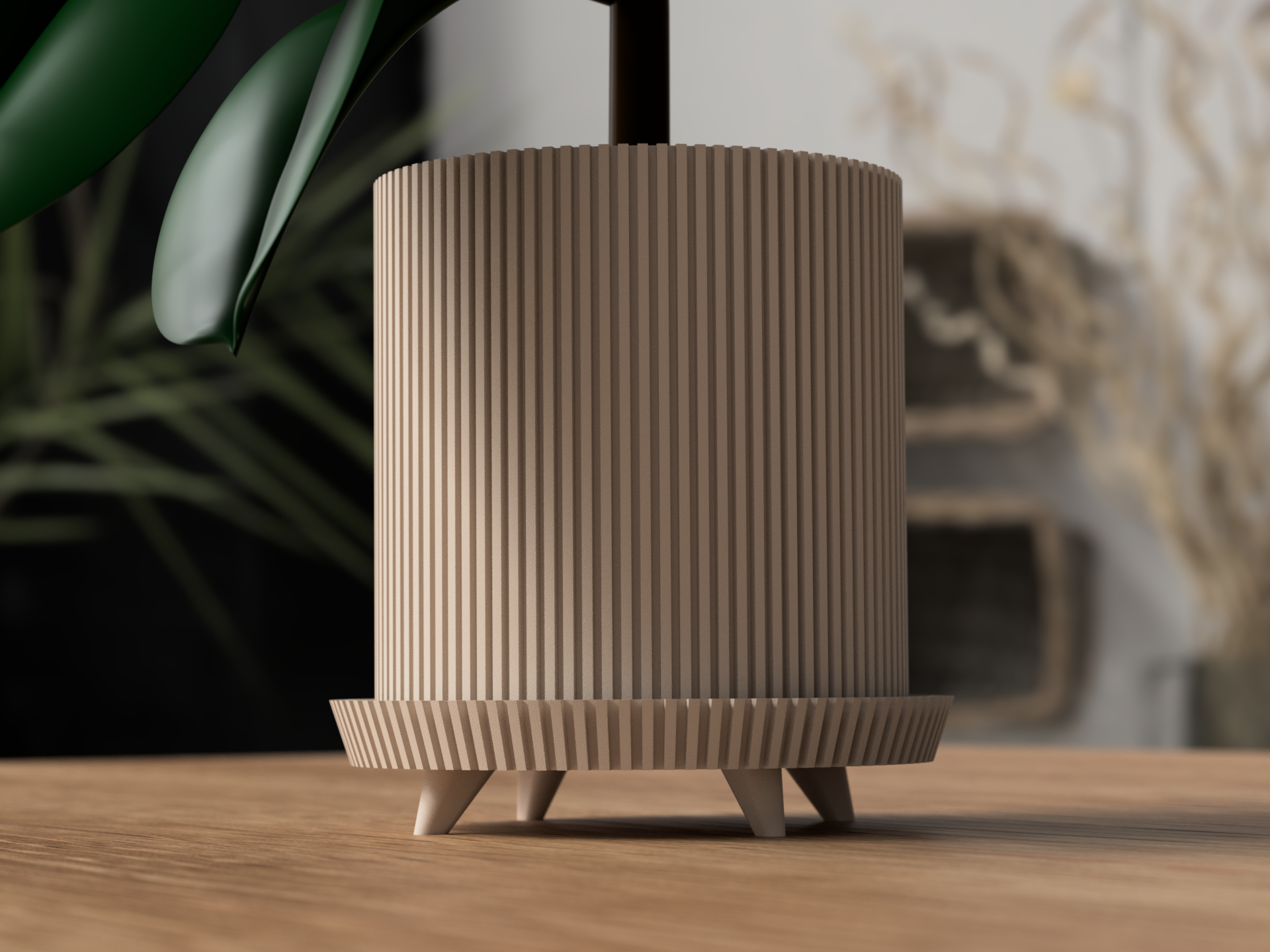 Miniatura 2 do modelo 3D Planter with legs